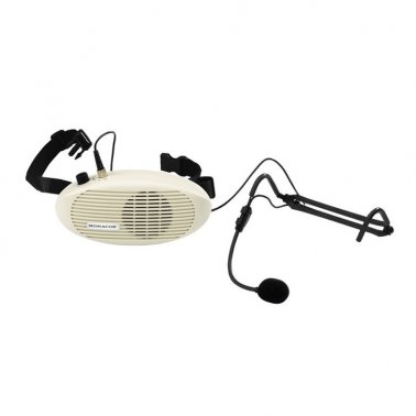 Monacor WAP-3 Sistema di Amplificazione a Cintura con Microfono Headset 