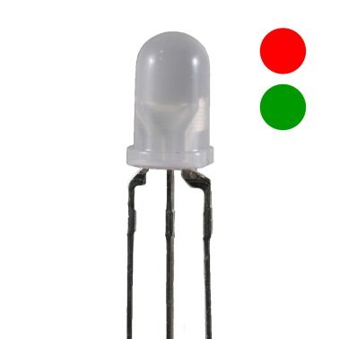 Kingbright L-59EGW LED bicolore Verde/Rosso 5mm