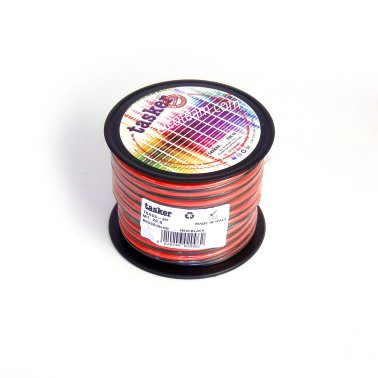 Tasker TSK53-20 Piattina rosso-nero sezione 2x1 mm Bobina 20 metri