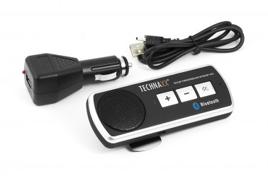 Technaxx BT-X22 Vivavoce Bluetooth per Auto con batteria a Litio