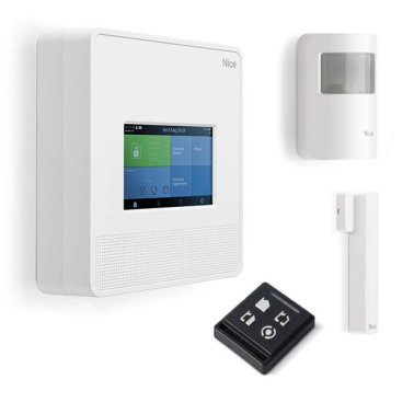 Nice MYNICE Kit 7001 Touch con Centrale Wireless Radio e Filare e Touchscreen Integrati