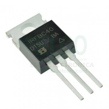 IRFBC40 Transistor Power MOSFET Canale N 6,2A 600V 1,2 Ohm
