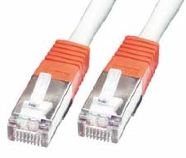Cavo Patch Cross-Over Cat. 5e FTP - 5mt grigio/rosso