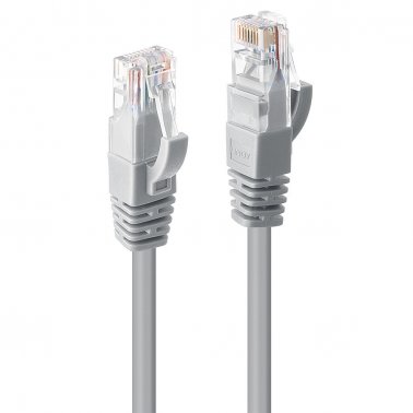 10 PEZZI Connettore Plug RJ45 per Cavi di rete LAN Ethernet Categoria 6/5 GRIGIO 