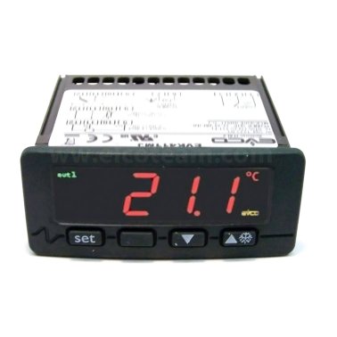 EVCO la EVK 411 M 7 VHBS digitale della temperatura Controllore Refrigerazione Raffreddamento Freezer 