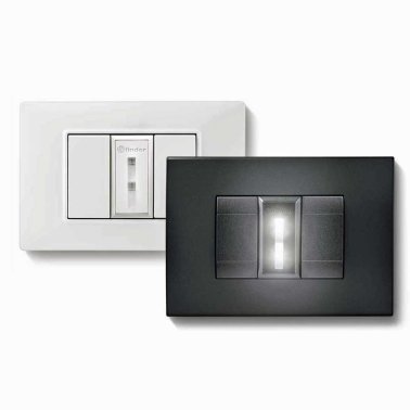 Lampada di Emergenza da incasso Finder LUMOS Grigio Antracite 1L.10.8.230.0002