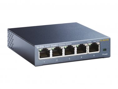 TP-Link TL-SG105 Switch 5 porte 10/100/1000Mbps Desktop