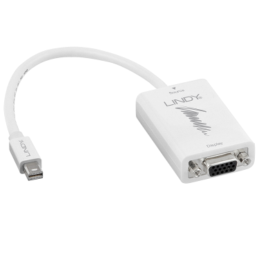 Adattatore Converter Attivo da Mini DisplayPort a VGA Lindy 41015