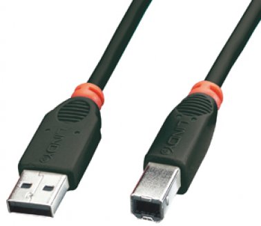 Cavo USB 2.0 Tipo A/B M/M 2m - Nero