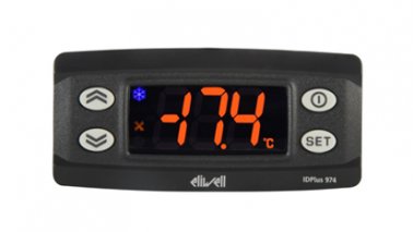 Eliwell IDPlus 974 IDP2EDB700000 Termoregolatore 230 Volt AC per Unità Refrigeranti Ventilate