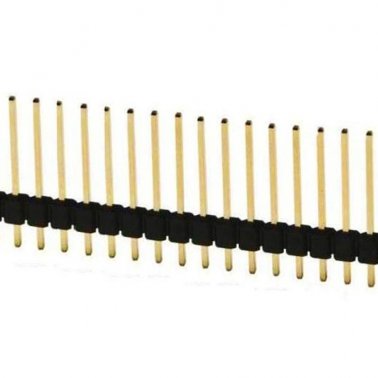 Pin Strip 40 Poli singola fila passo 2,54mm Altezza 17,5mm 05/07645-00