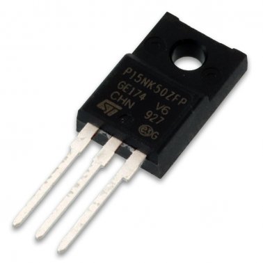 STP15NK50ZFP Transistor Power MOSFET Canale N 14A 500V 0,34 Ohm Isolato