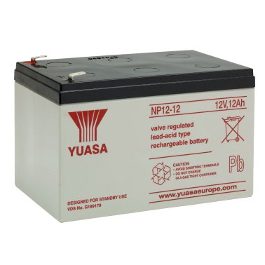 YUASA NP12-12 Batteria ermetica al piombo 12V 12Ah 