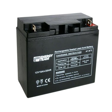 Batteria Ricaricabile al Piombo 12V 18Ah EnergyTeam ET12-18