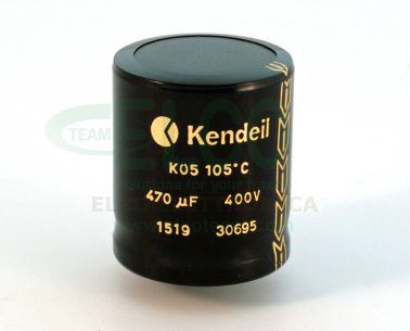 Condensatore elettrolitico Kendeil 470µF 400VDC 105°C 35x40