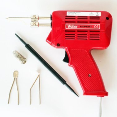 Weller Expert 8100UCK Saldatore a Pistola da 100 Watt con Kit Accessori