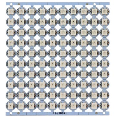 Modulo LED indirizzabile ARGB 10x10mm WS2812B 5VDC SMD 5050
