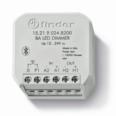 Finder 15219024B200 Dimmer PWM da Incasso per Strisce LED Smart Bluetooth YESLY