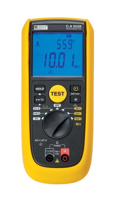 Chauvin Arnoux CA 6528 Tester d'isolamento 1000V, 11 GOhm