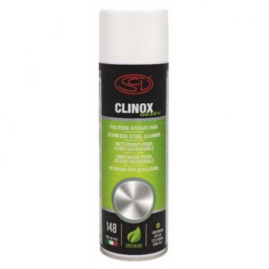CLINOX GREEN Spray Pulitore Acciaio Professionale Bomboletta 500ml