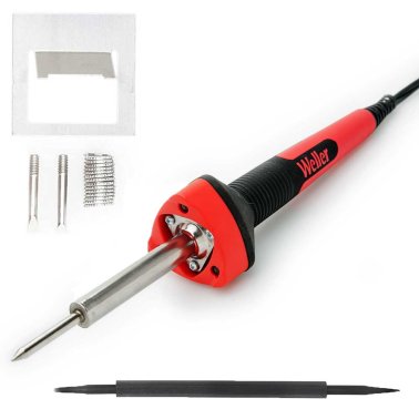 Weller SP25NK KIT Saldatore 25W 230V con Illuminazione a LED con accessori SP25NKEU