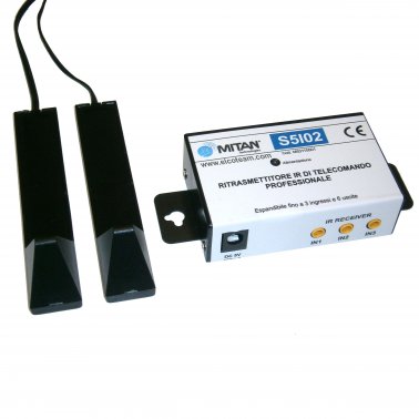 Mitan S5I02 Ripetitore di telecomando professionale via filo espandibile con alimentazione USB