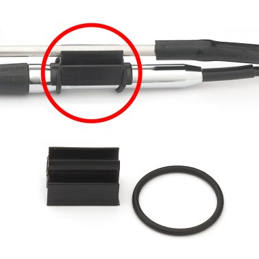 T0058744876 Clip di aggancio per tubo estrazione fumi FE Ø6 mm