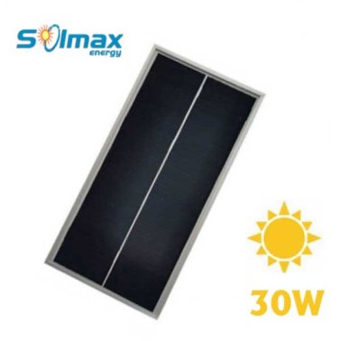 Pannello Fotovoltaico Monocristallino da 30 Watt / 12V