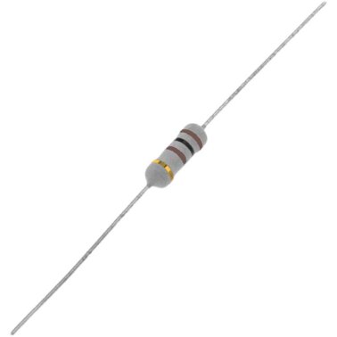Resistenza 100 Ohm, 1W, 5%, Metal Oxide