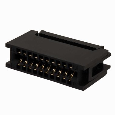 Connettore IDC - Card Edge 20 poli (10+10) passo 2.54mm