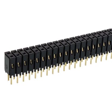 Connettore femmina strip 80 poli (2x40) passo 2.54mm sezionabile