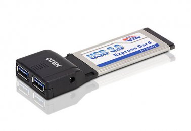 Aten PU320 - Scheda Express Card 2 porte USB 3.0