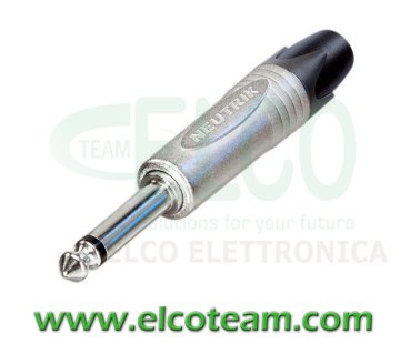 Spina jack 6,3 mm mono Neutrik NP2X