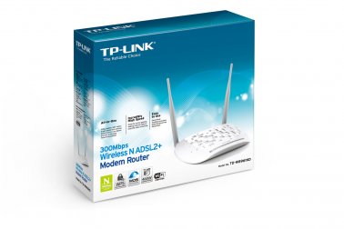Tp-Link TD-W8961ND Modem Router ADSL N300 