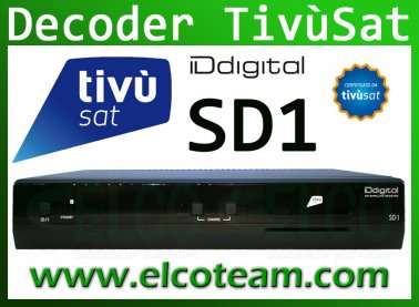 Decoder satellitare TivùSat ID Digital SD1