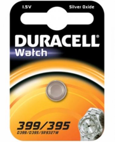 Batteria per orologi Pila DURACELL 399/395