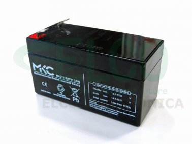 Batteria ermetica al piombo 12V 1,2 Ah MKC