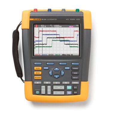 FLUKE Scopemeter 190-504 Oscilloscopio 4 Canali 500 MHz