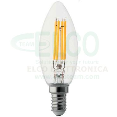 Lampada Wire LED a filamento 4W base E14 - 35W equivalenti