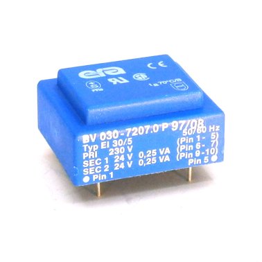 Era EI30 / 5 Encapsulated Transformer 0.5VA - 230V - 2x24V