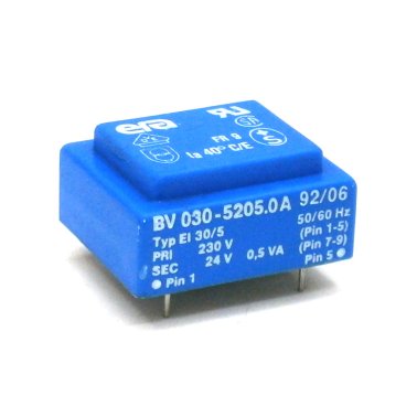 Era EI30 / 5 Encapsulated Transformer 0.5VA - 230V - 24V