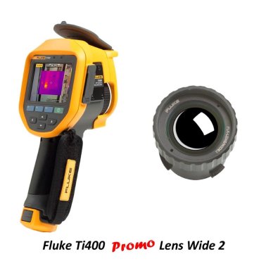 Fluke Ti400 Termocamera 320x240 con Promo Lente Grandangolare        