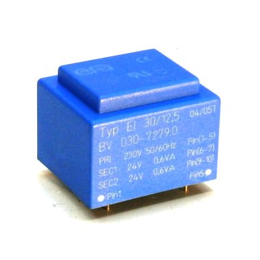 Era Encapsulated Transformer EI30 / 12,5 1,2VA - 230V - 2x24V