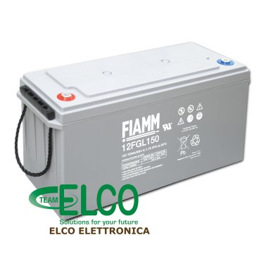 Fiamm 12FGL150 Lead-acid sealed battery 12V 150Ah Long Life