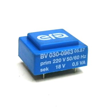 Era Encapsulated Transformer EI30 / 5 0,5VA 220V - 18V