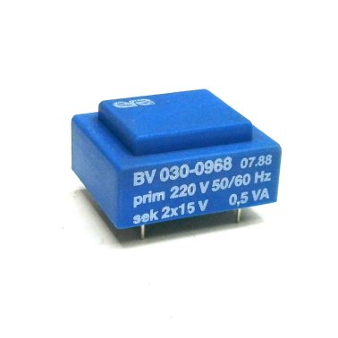 Era EI30 / 5 Encapsulated Transformer 0.5VA 220V - 2x15V