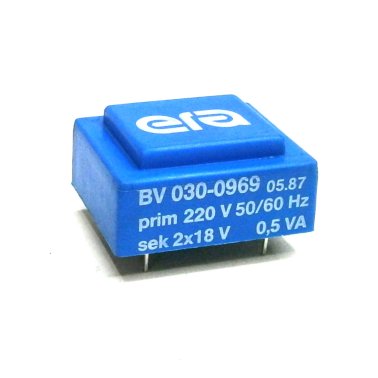 Era EI30 / 5 Encapsulated Transformer 0.5VA 220V - 2x18V