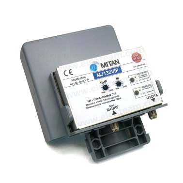 Mitan MJ132VIP Mast amplifier 1 input, 2 settings, VIP technology