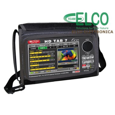 Rover HD Tab 7 Evo Professional field meter with 7 "Touchscreen display and optical input