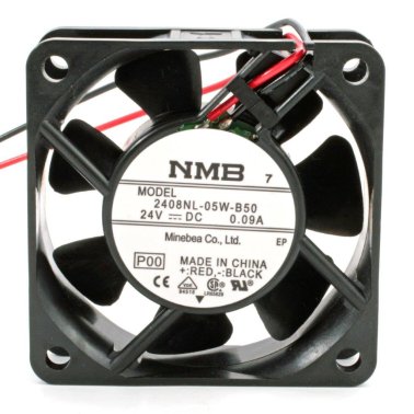 NMB 2408NL-05W-B50 Ventilatore 60X60X20 24VDC su Cuscinetto a Sfera